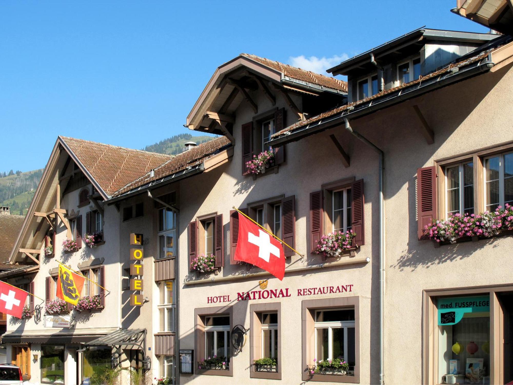 Hotel National Frutigen Esterno foto